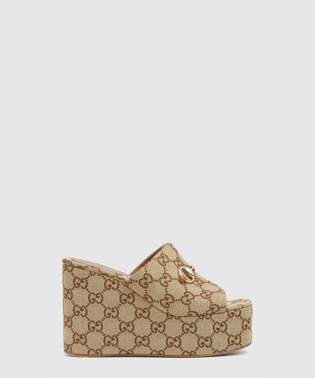 [GUCCI-구찌]홀스빗 웨지 샌들 816328