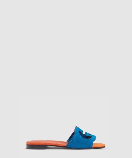 [GUCCI-구찌]인터로킹 G 컷아웃 샌들 694451