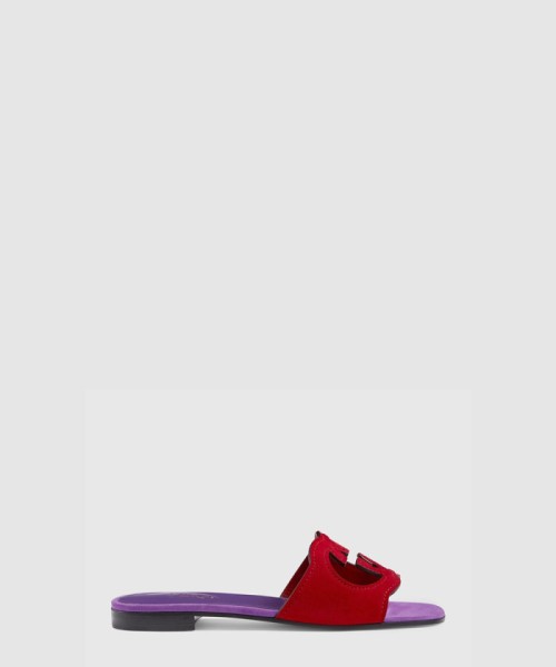 [GUCCI-구찌]인터로킹 G 컷아웃 샌들 694451