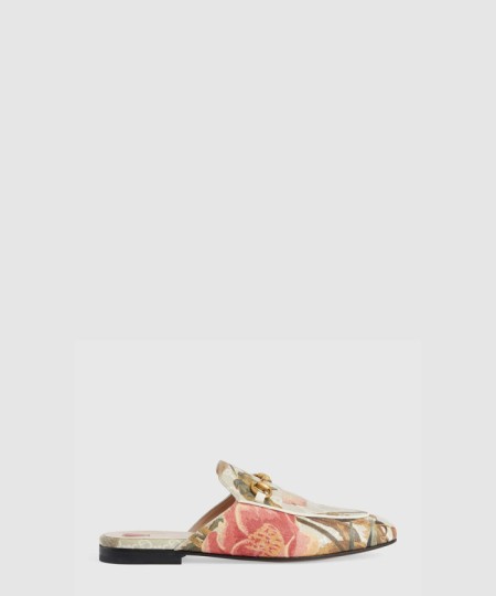[GUCCI-구찌]GG 플로럴 슬리퍼 727197