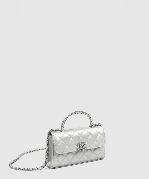 [CHANEL-샤넬]체인 플랩 폰 홀더 AP3238