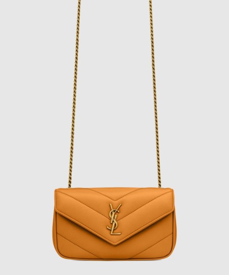 [SAINT LAURENT-생로랑]램스킨 소재 LOULOU 토이 821749