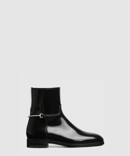 [GUCCI-구찌]홀스빗 앵클 부츠 811375