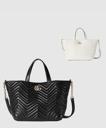 [GUCCI-구찌]GG 마몽 미디엄 토트백 847387