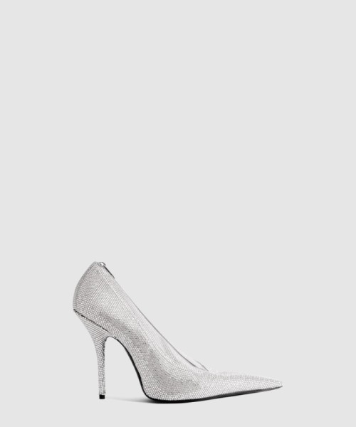 [BALENCIAGA-발렌시아가]라인스톤이 장식된 나이프 슈즈 788607