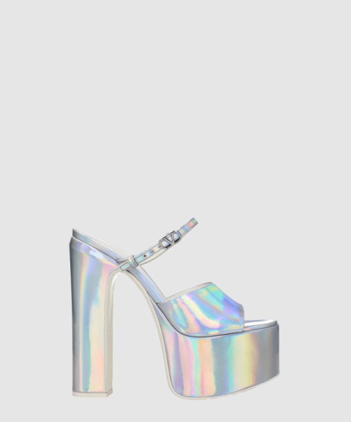 [VALENTINO-발렌티노]가죽 플랫폼 뮬