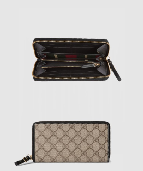 [GUCCI-구찌]GG 엠블럼 지퍼 장지갑 819122
