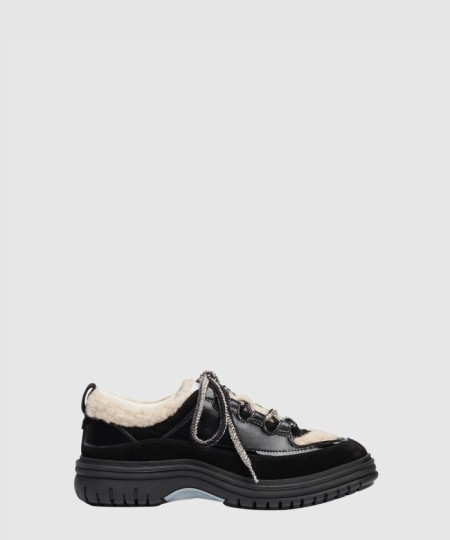 [CHANEL-샤넬]스니커즈 알파카 스웨이드 CC 운동화 G46735