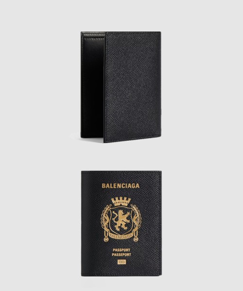 [BALENCIAGA-발렌시아가]패스포트 버티컬 바이폴드 지갑 846332