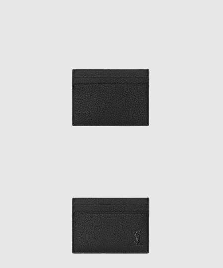[SAINT LAURENT-생로랑]카드 홀더 아이코닉 시그니처 687098