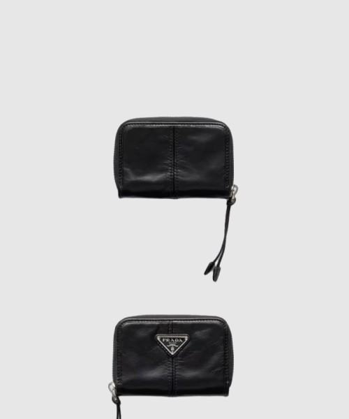 [PRADA-프라다]가죽 동전 카드 지갑 2MM003