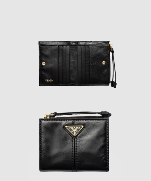 [PRADA-프라다]가죽 스몰 지갑 1ML050
