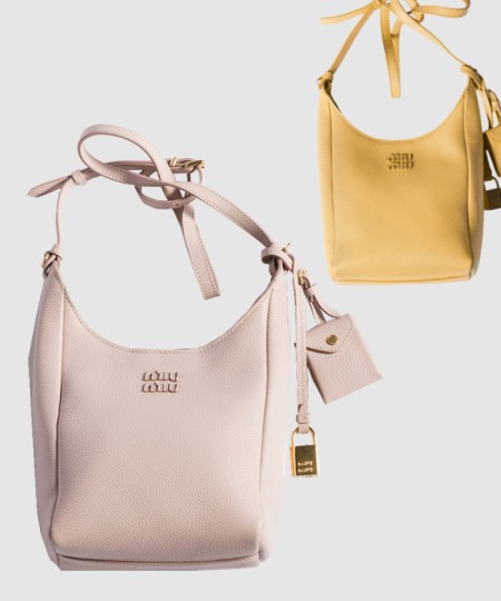 [MIUMIU-미우미우]가죽 버킷 백 5BE099