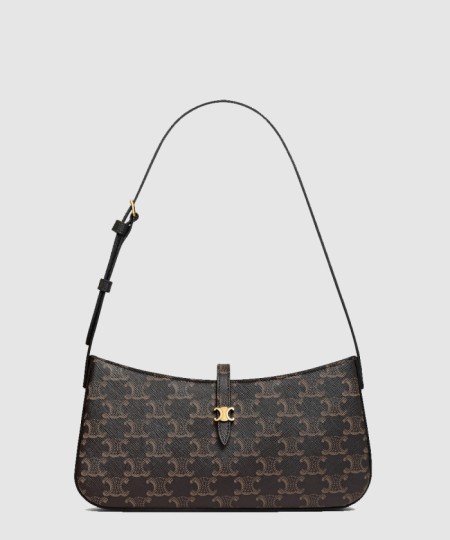 [CELINE-셀린느]티나 숄더백 트리옹프 캔버스 123052