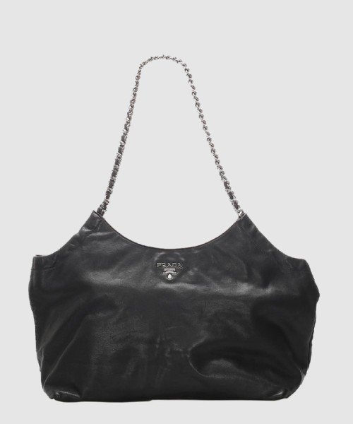 [PRADA-프라다]레더 체인 빅 숄더백 1BA638